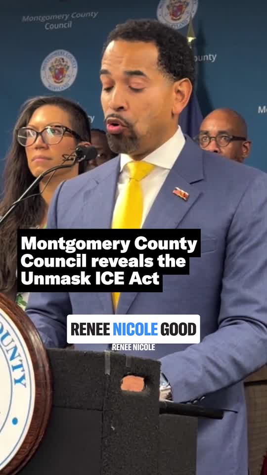 Montgomery County Council reveals the Unmask ICE Act