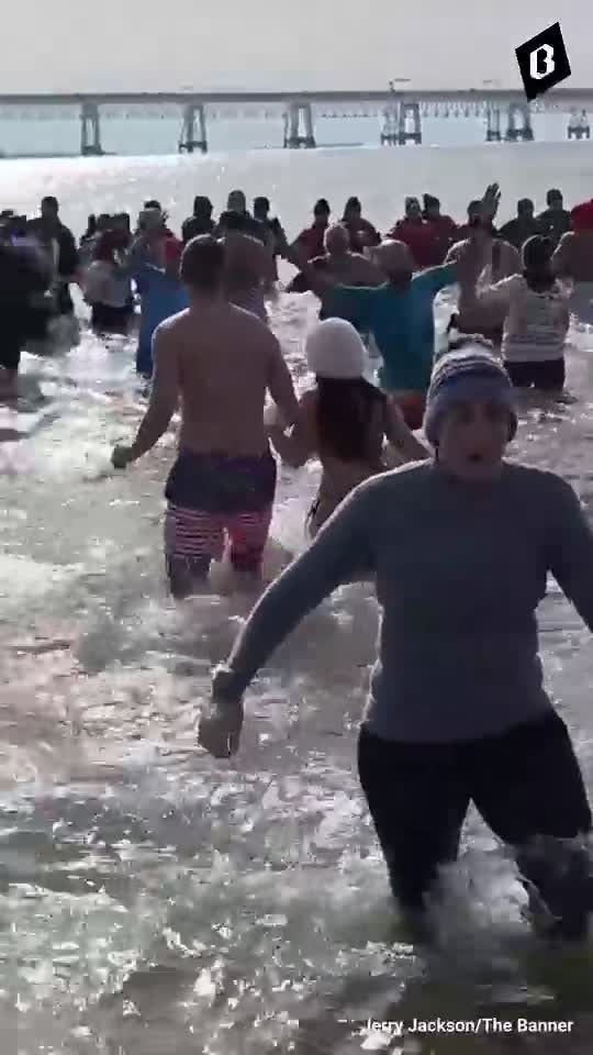 Scenes from the 2026 Polar Bear Plunge