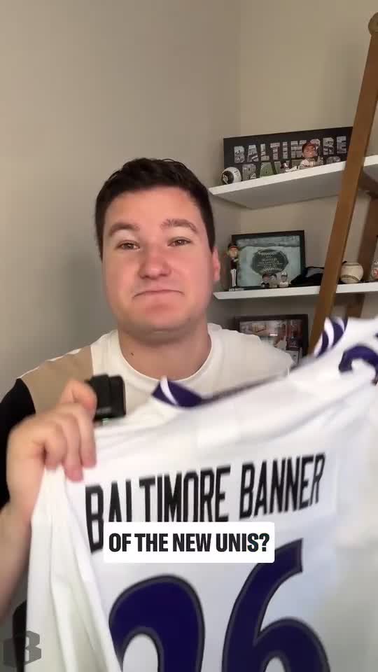 What's new about the Ravens' uniforms?