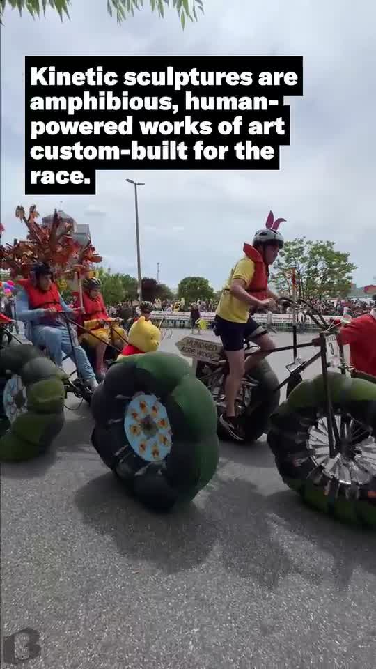 Kinetic Sculpture Race runs through Baltimore