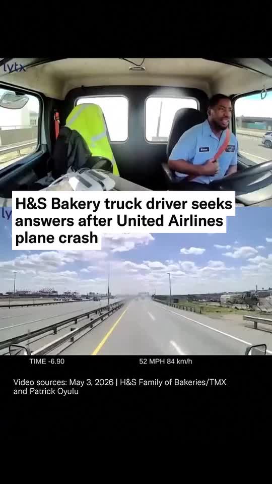 H&S Bakery truck driver seeks answers after United Airlines plane crash
