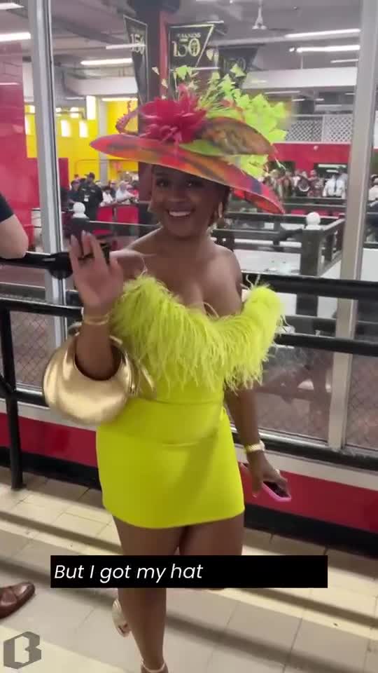 The looks are looking good at Pimlico today for the 150th Preakness.