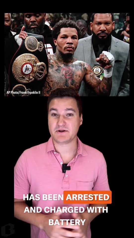 Baltimore-born lightweight champion Gervonta “Tank” Davis was arrested and charged on Friday with battery.