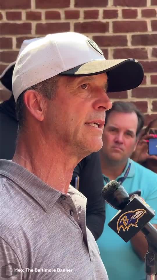 Ravens head coach John Harbaugh and his family visited with President Donald Trump at the White House earlier this month.