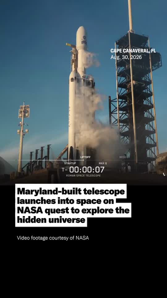 Roman Space Telescope launches into space