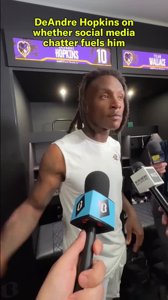 Wide receiver DeAndre Hopkins caught a touchdown pass in Sunday's win over the Browns.