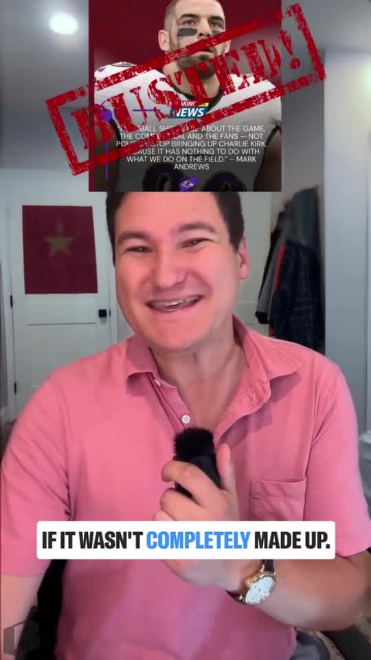 Fake NFL news – like the fabricated Mark Andrews quote about Charlie Kirk – is making its way around social media faster than players can debunk it.