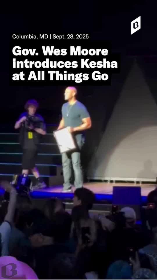 Gov. Wes Moore speaks at All Things Go