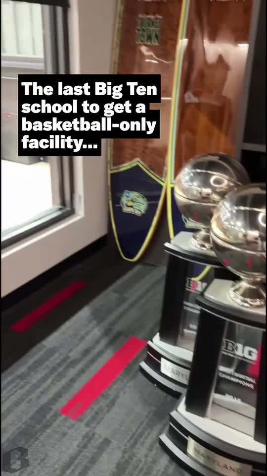 The Terps just unveiled the Barry P. Gossett Basketball Performance Center. Maryland had been the only Big Ten team without a standalone basketball facility.