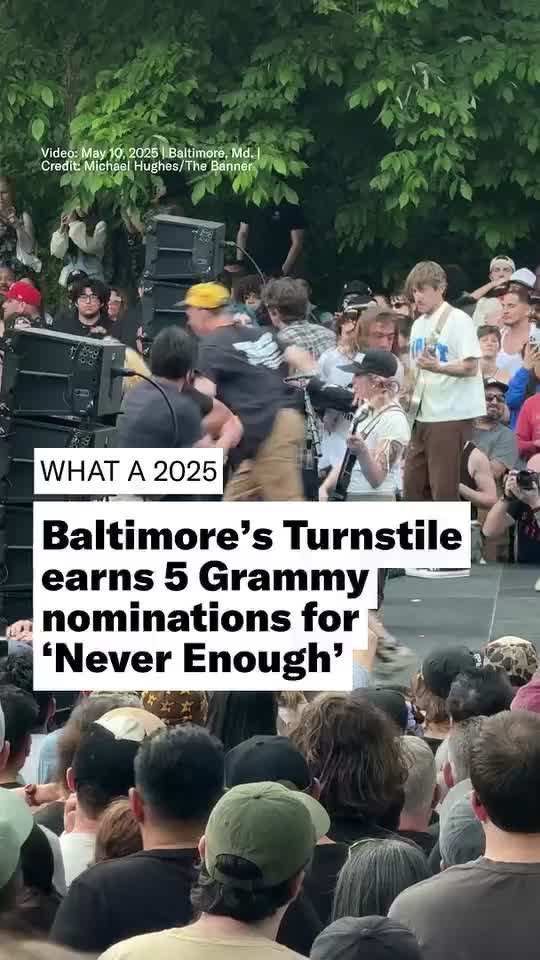 Baltimore’s Turnstile earns 5 Grammy nominations