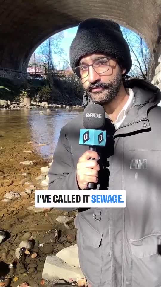 1.7 million gallons of sewage in the Jones Falls