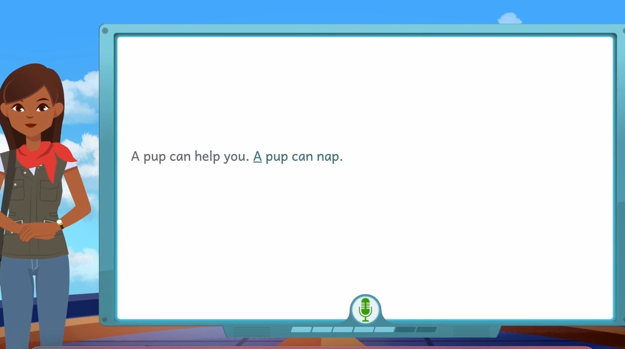 Amira Learning Grade Five English Comprehension Demo