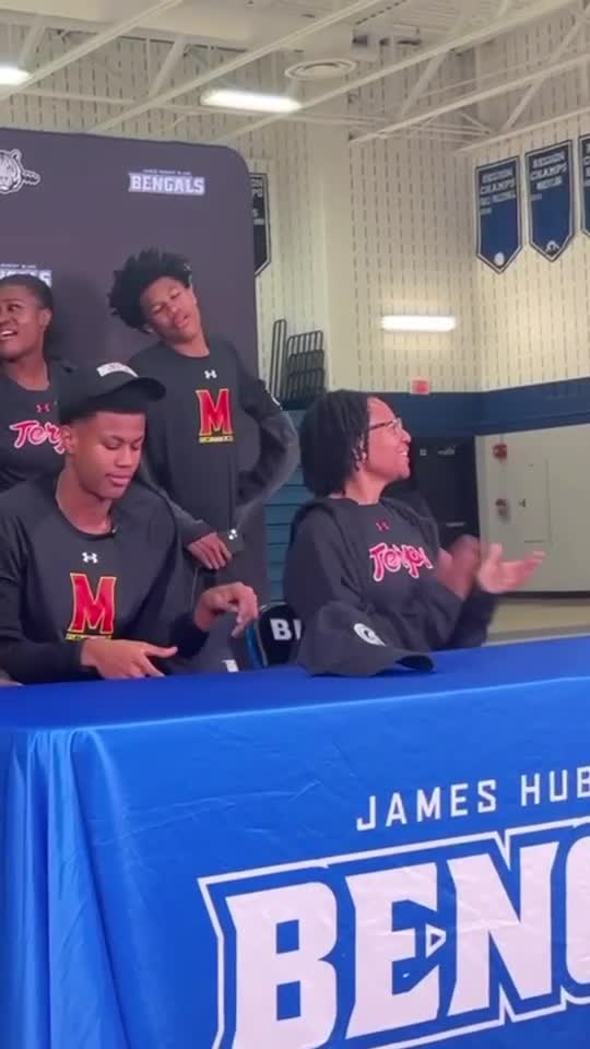 Blake Basketball star Baba Oladotun commits to Maryland Terrapins. He is officially a UMD Terp!