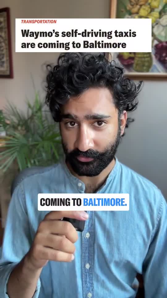 Waymo’s self-driving taxis are coming to Baltimore