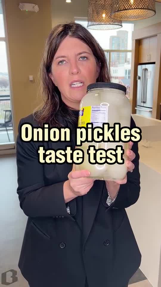 The onion pickles taste test